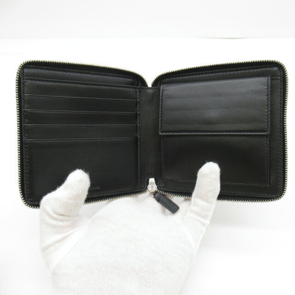 Balenciaga fold bi leather wallet black - Picture 4 of 6